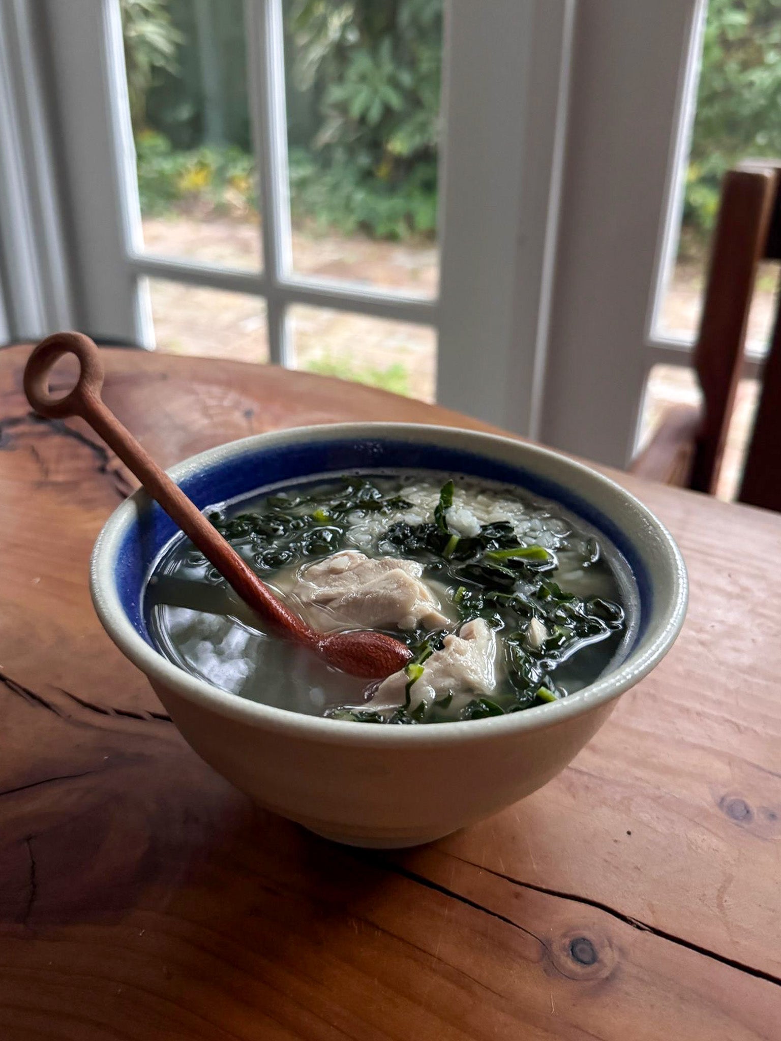 Chicken & Greens Brothy Rice