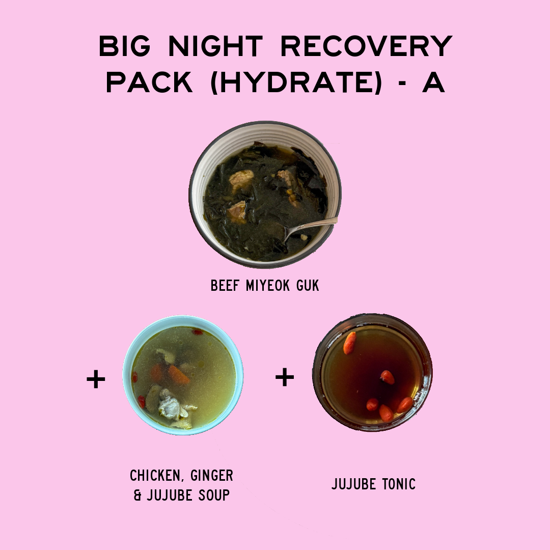 Big Night Recovery Pack (Hydrate - A)