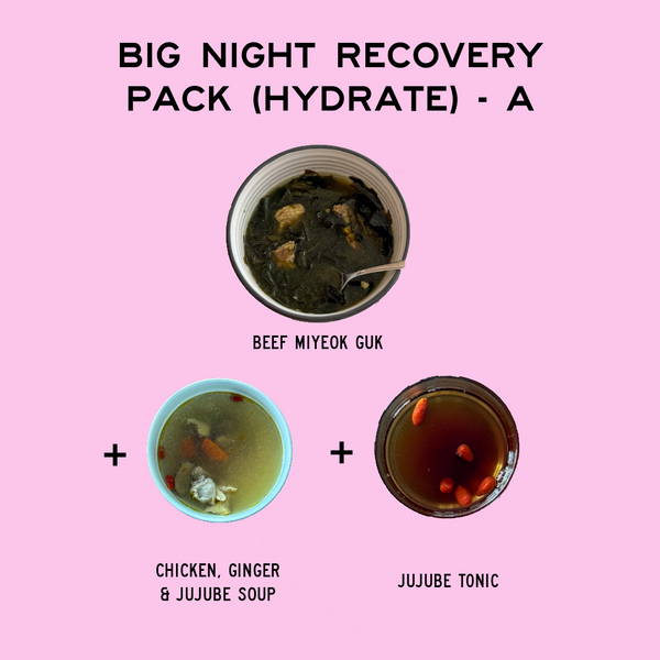 Big Night Recovery Pack (Hydrate - A)