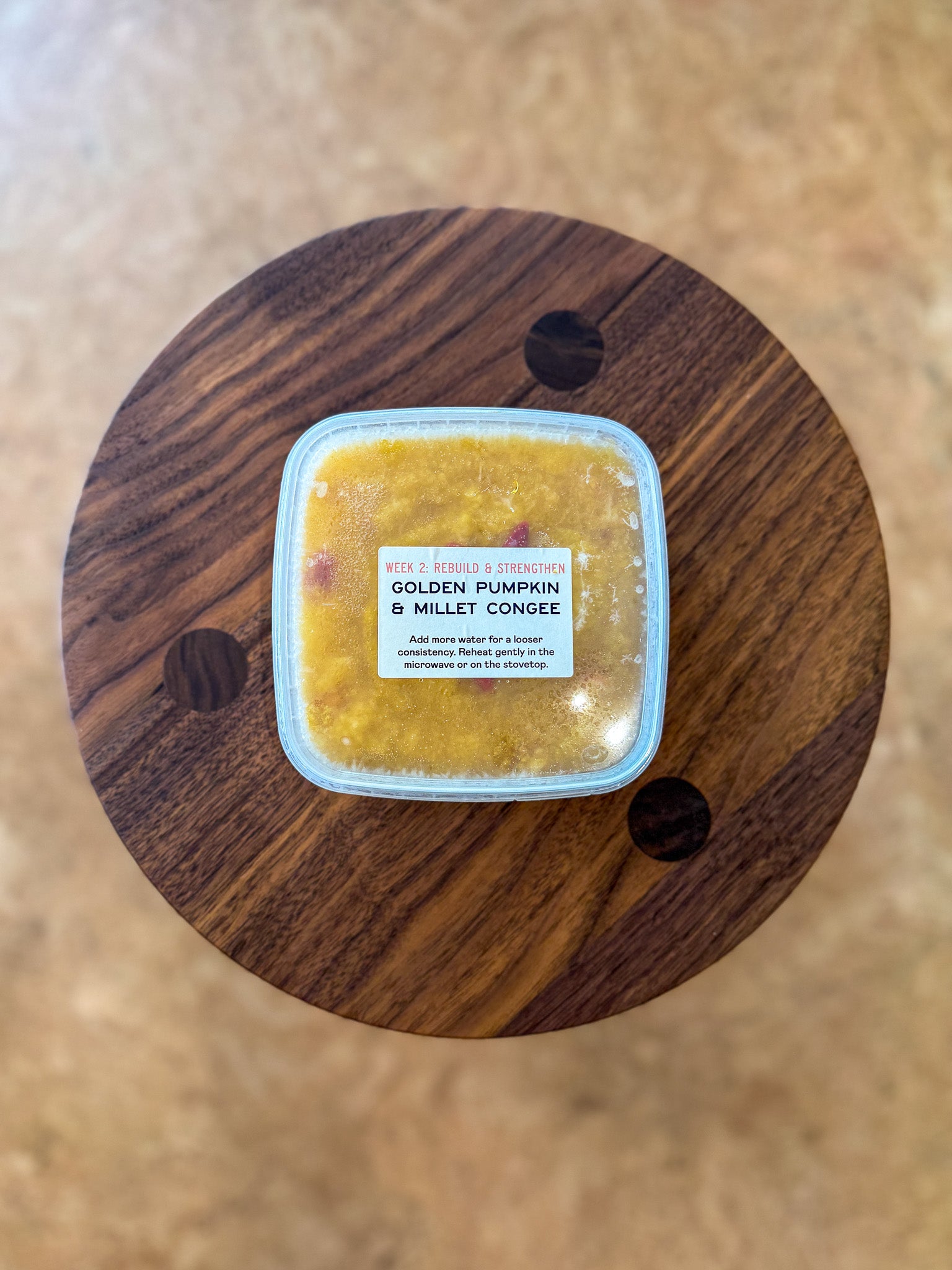 Golden Pumpkin & Millet Congee