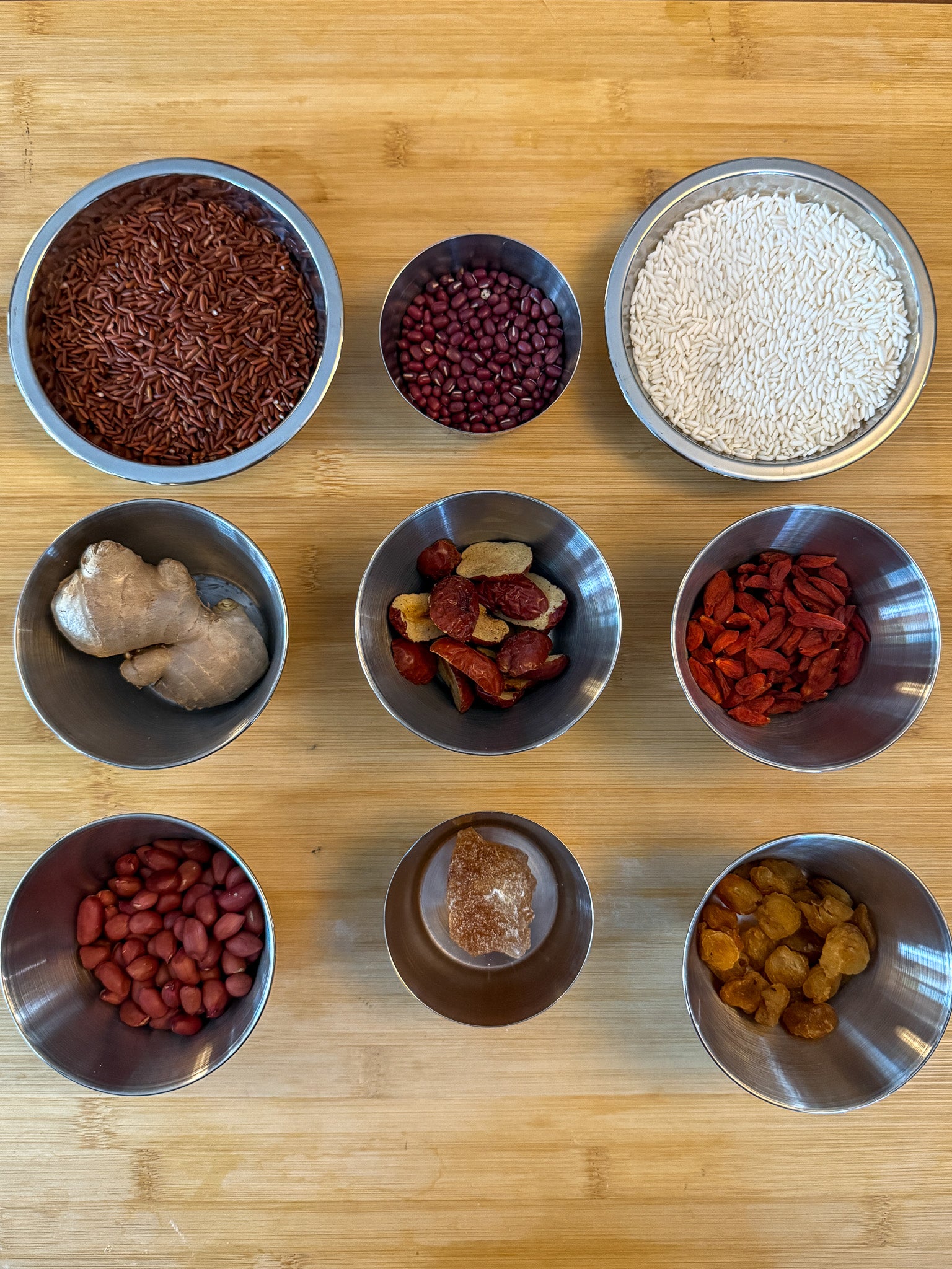 5 red grain porridge nourishing post partum ingredients