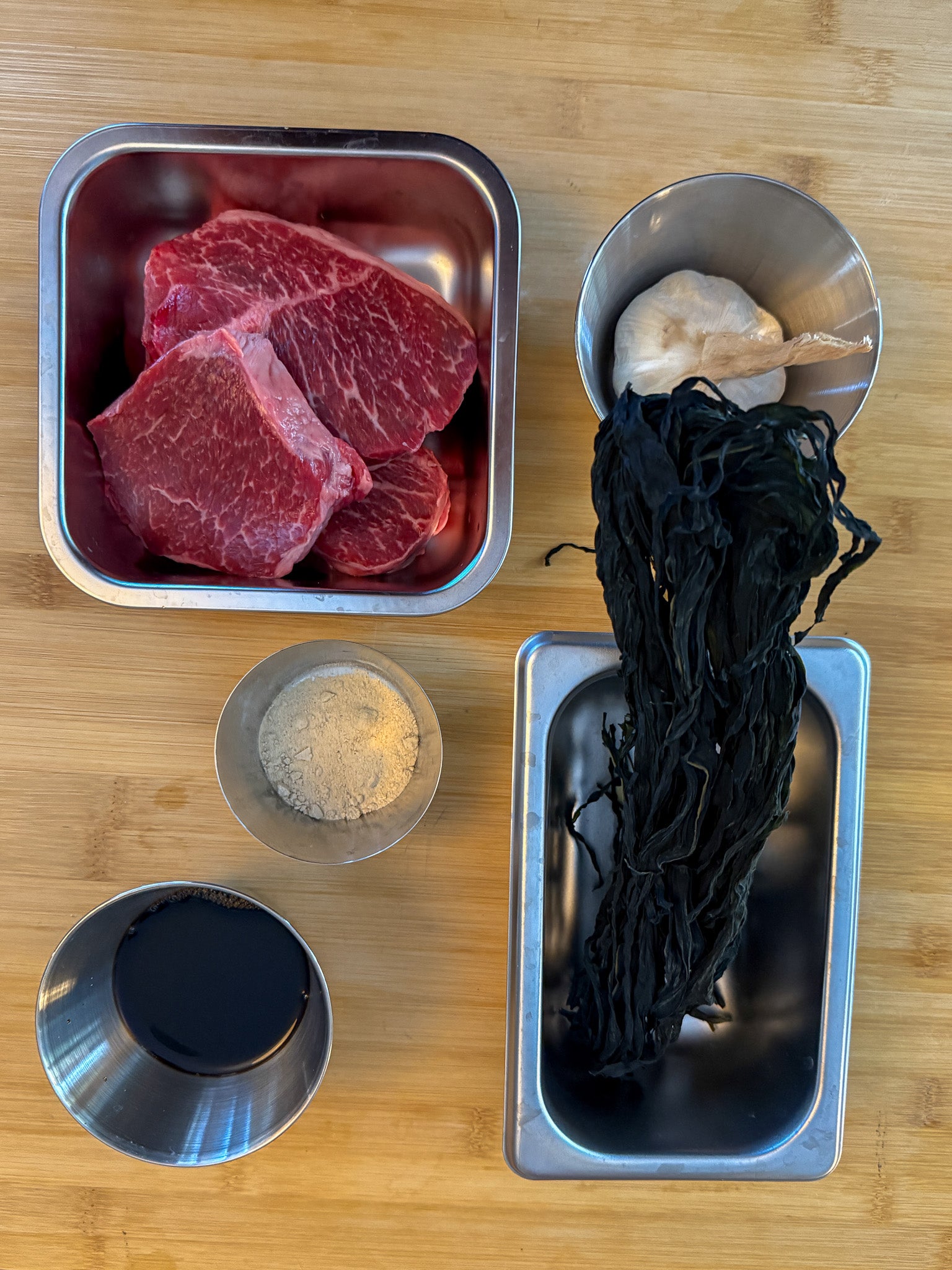 Beef bone broth miyeok guk nourishing post partum ingredients