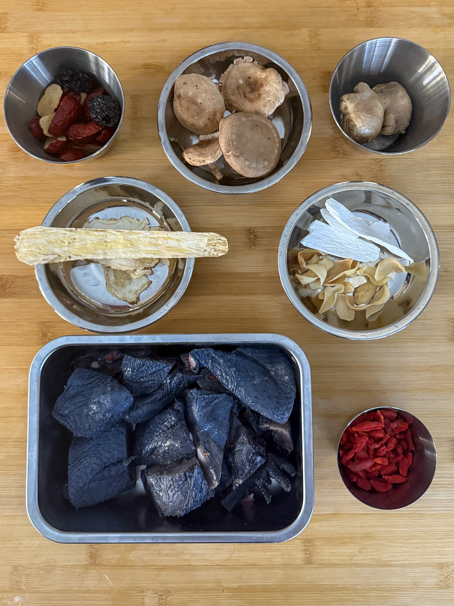 silkie chicken herbal soup nourishing post partum ingredients