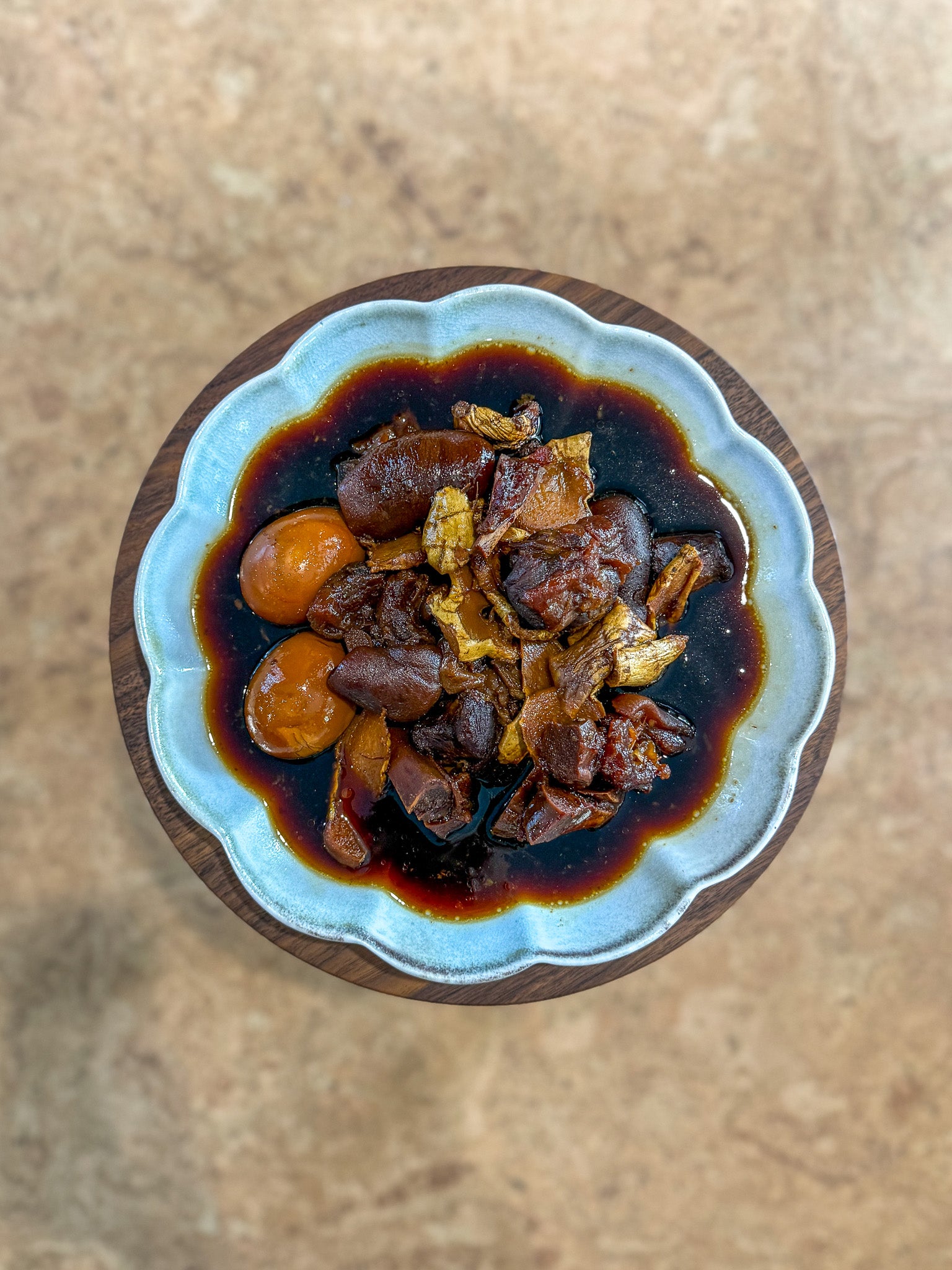 vinegar pork trotters & eggs nourishing post partum