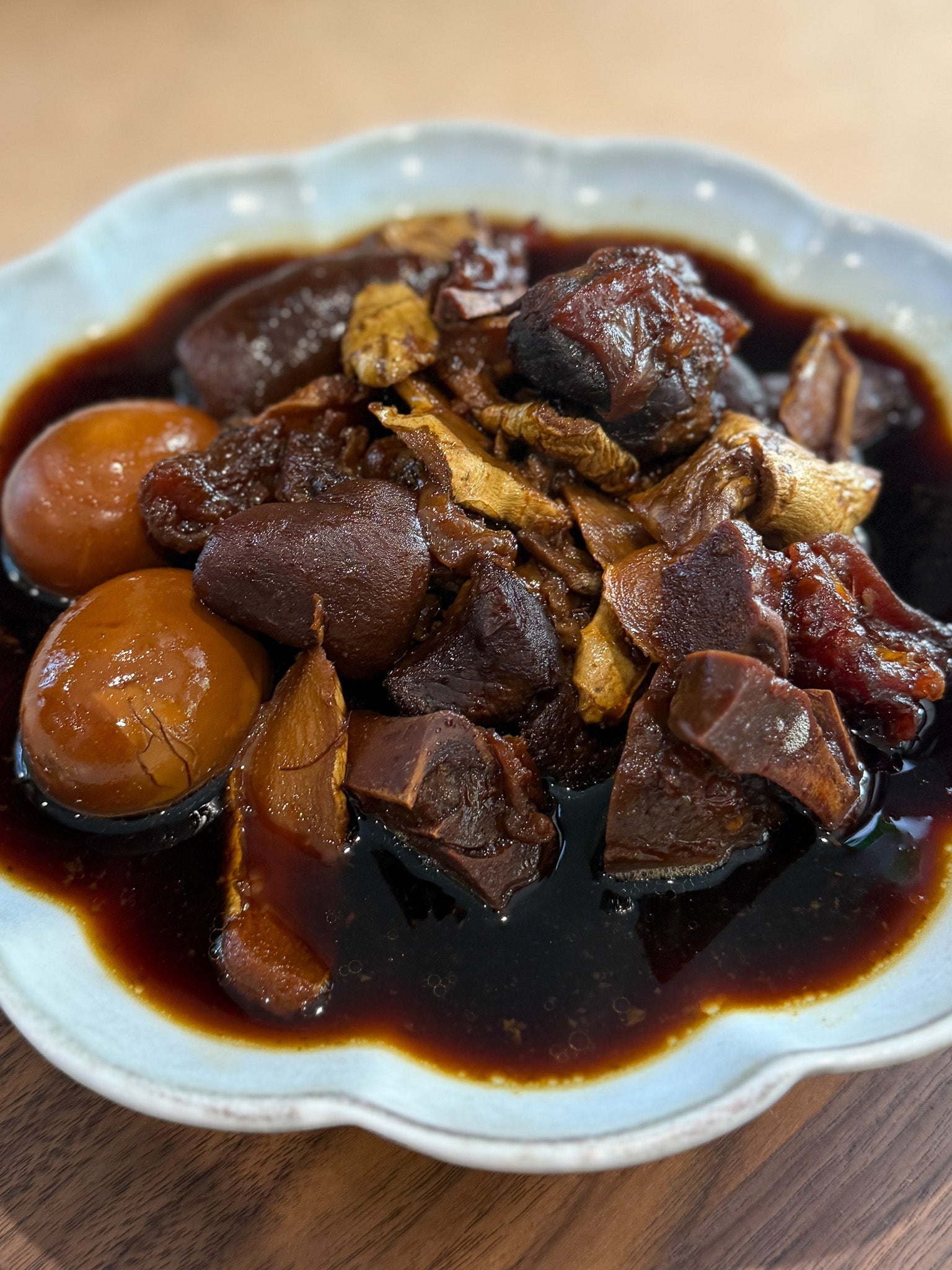 vinegar pork trotters & eggs nourishing post partum