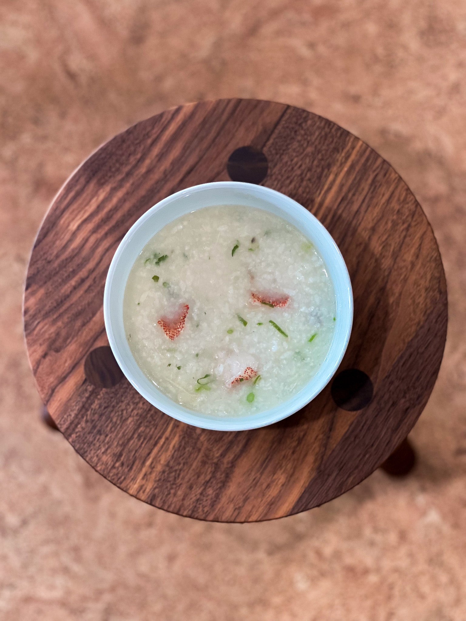 coral trout & ginger congee nourishing post partum