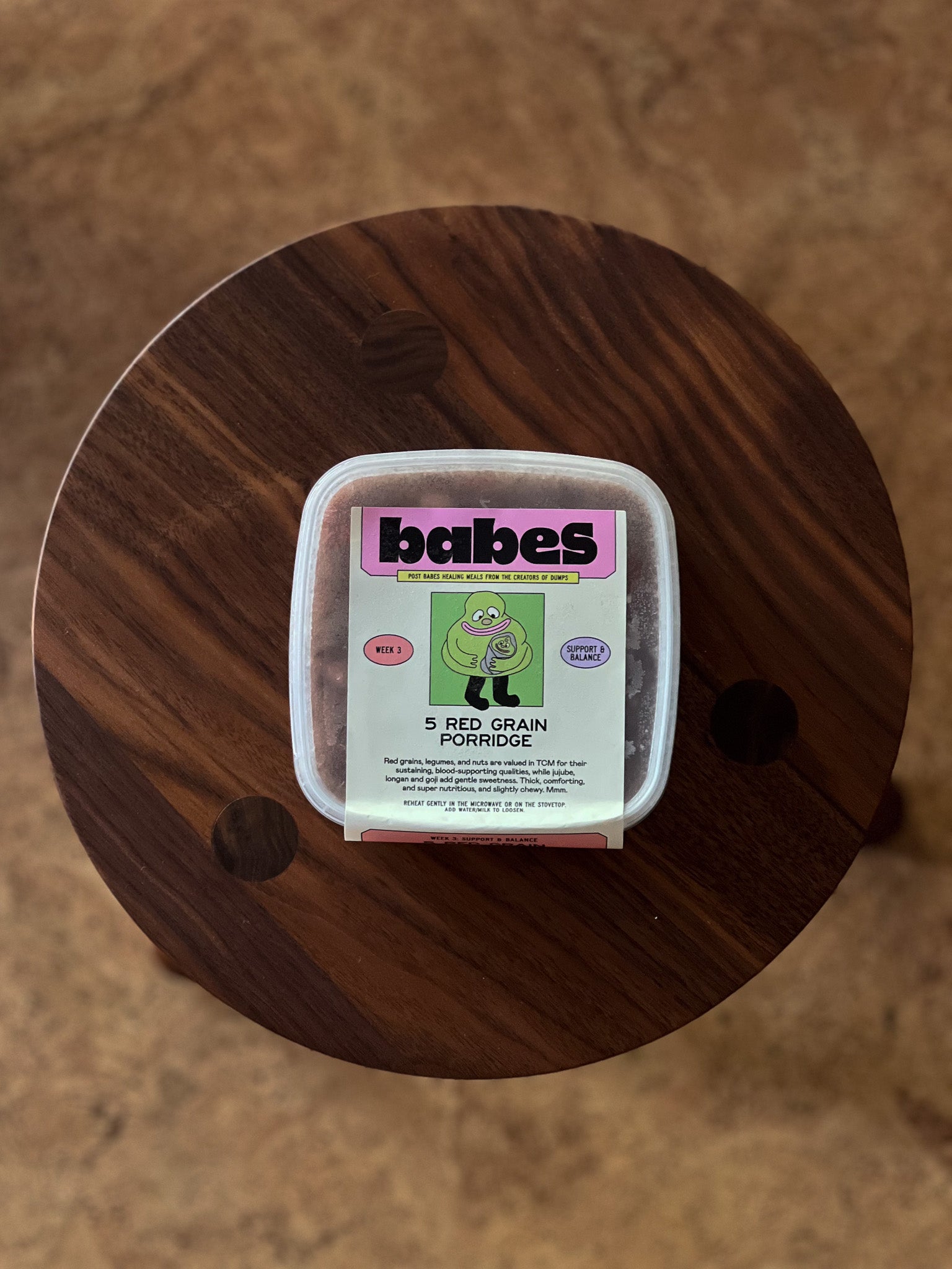 5 red grain porridge nourishing post partum