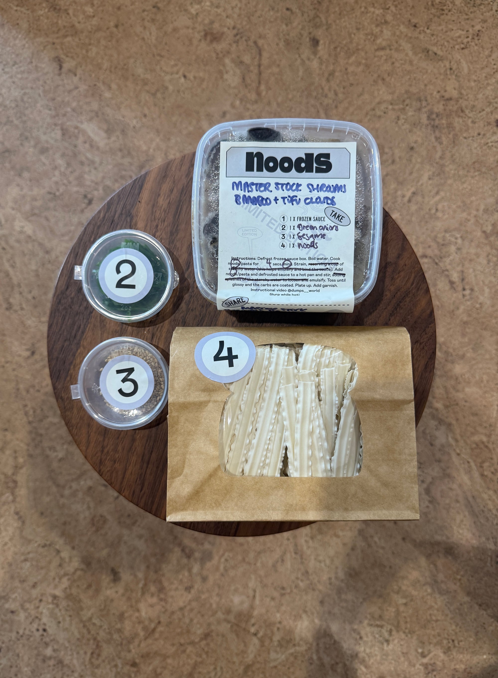 MASTER STOCK, WHEAT NOODS