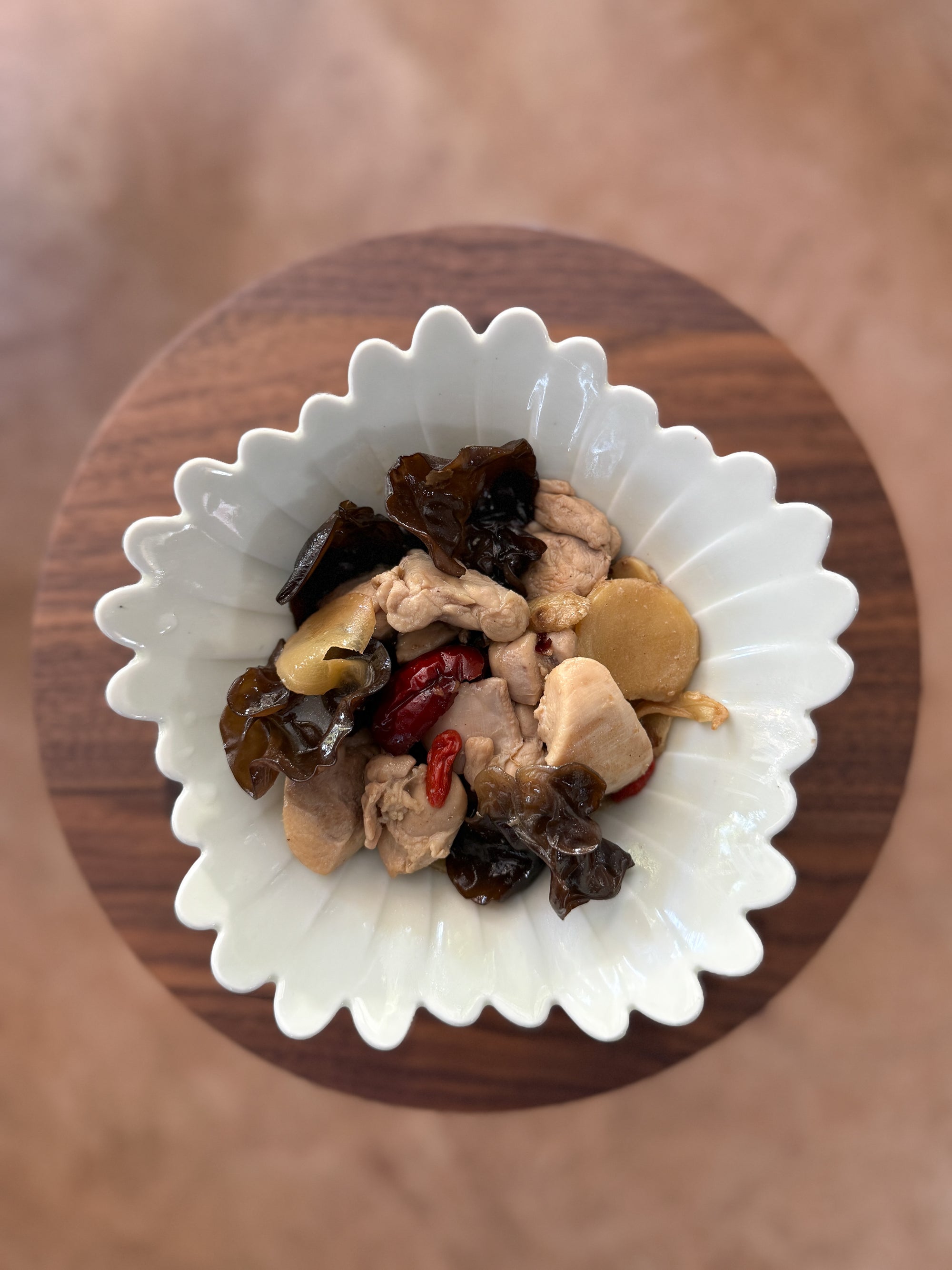 Sesame Oil & Ginger Chicken